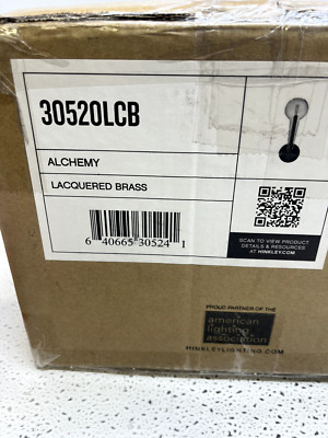 Hinkley Lighting Alchemy 1 Light 16'' Tall Wall Sconce 30520LCB