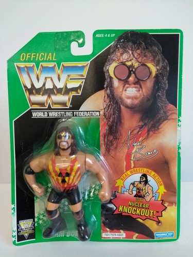 WWF HASBRO ADAM BOMB MOC wrestling figure (SERIES ...