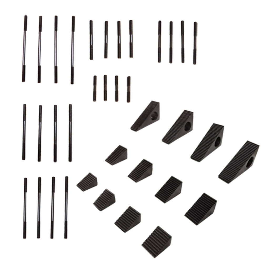 T-slot Stub End Clamp Flange Coupling Step Block Tool Fast Kit for VMC Machine