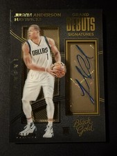 Justin Anderson 2015-16 Panini Black Gold Grand Debuts RC Autograph Auto #'d/140