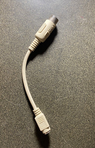 Keyboard Adapter  -  PS2 to AT - Mini DIN 6 Female to DIN 5