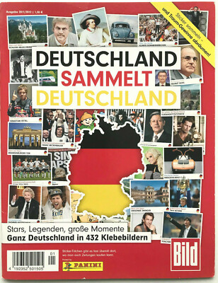 Deutschland sammelt Deutschland (2011)  1 Leeralbum ,Panini ,Juststickit
