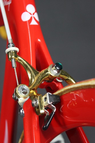 NOS Ernesto Colnago C35 Ferrari Campagnolo C Record Oro 35th Anniversary Cobalto - Picture 12 of 12