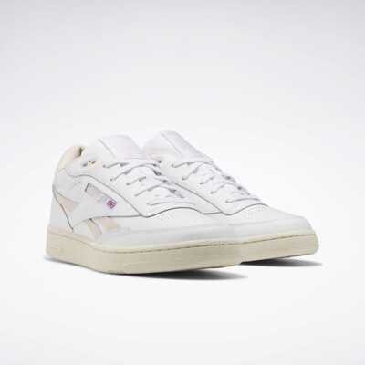 Reebok Club C Mid II Revenge GY0035 Shoes Unisex White Leather Low Top NR7098