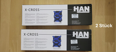 HAN Hängeregisterkorb xCross, 2 St. in der Farbe Blau - OVP