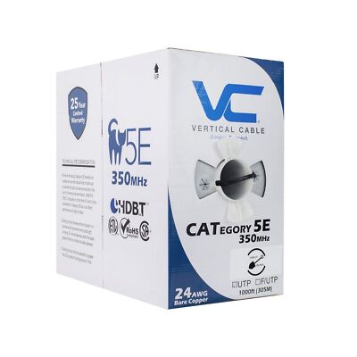 Vertical Cable Cat5e, 350 Mhz, UTP, Gel Filled (Flooded Core), Direct Burial,...