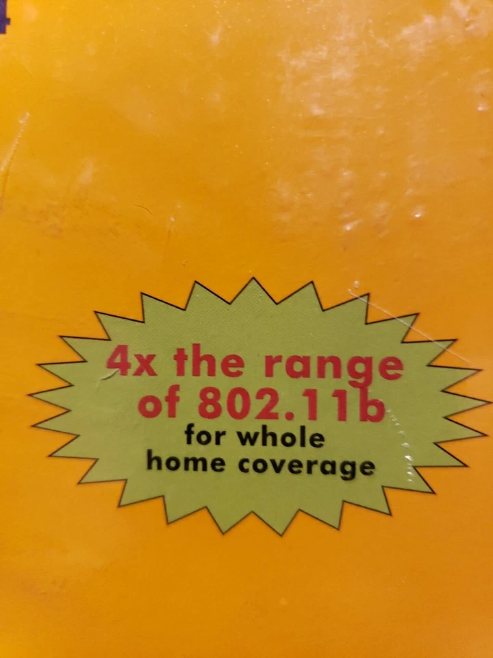 Netgear WGT624 108 Mbps 4-Port 10/100 Wireless G Router (WGT624v2) Sealed  - Image 3 of 4