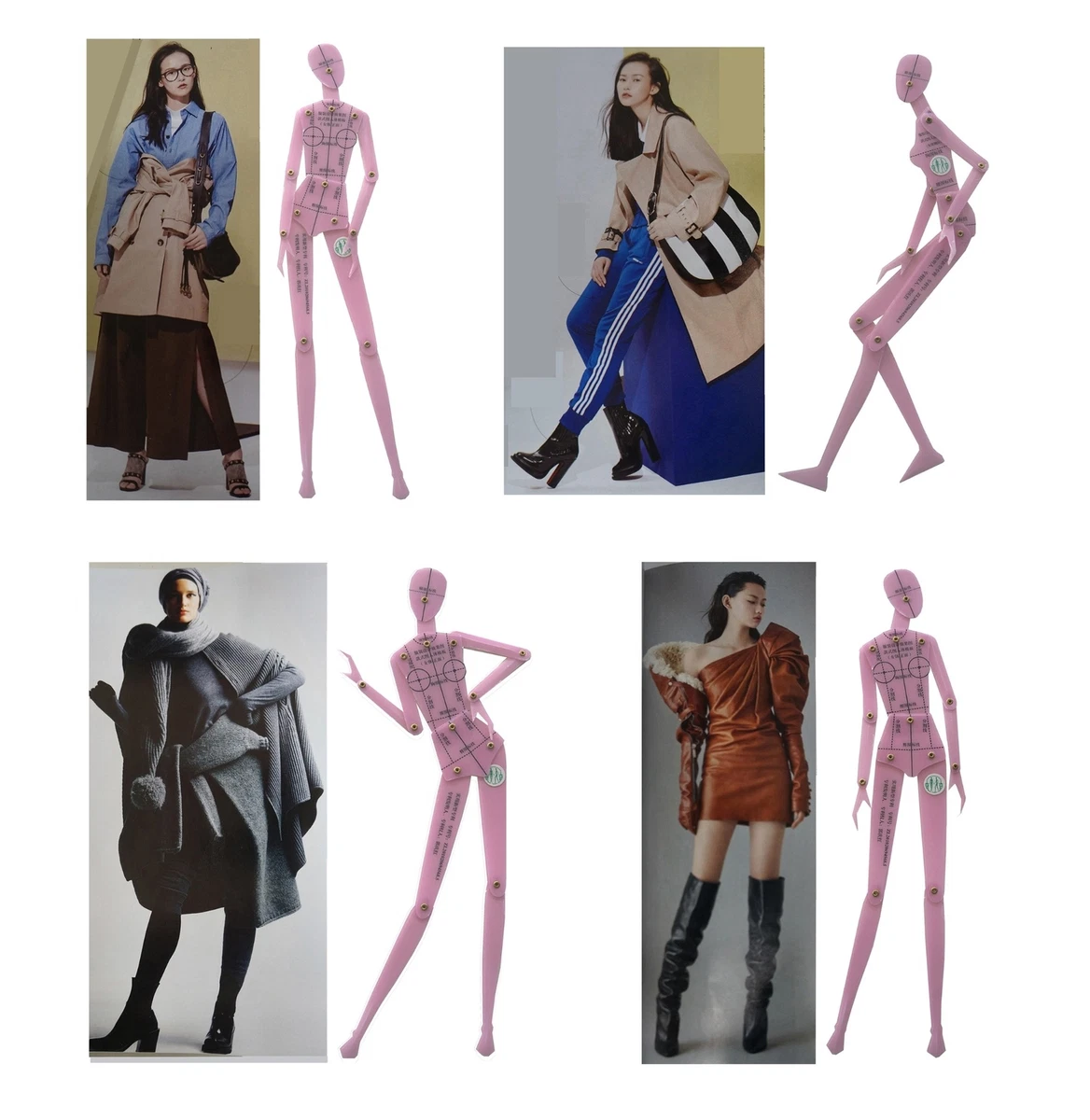 How to draw a body for fashion shop designing