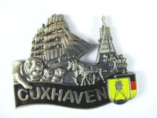 Cuxhaven Metall Magnet Germany Deutschland Souvenir,Neu