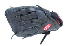 Rawlings Custom Collection Special Edition RBG225WB Black Leather Baseball Glove — photo 2