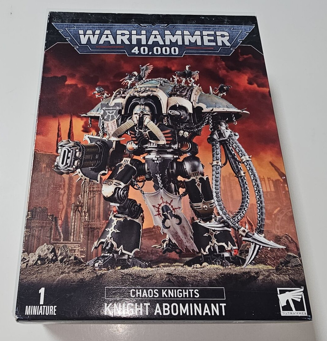 Warhammer 40K: Рыцари Хаоса - Совершенно новый рыцарь-омерзитель GAW43-63 