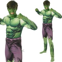 Mens Deluxe Incredible Hulk Costume Licensed Marvel Avenger Superhero Rubies Mens Deluxe Incredible Hulk Costume Licensed Marvel Avenger Superhero Rubies