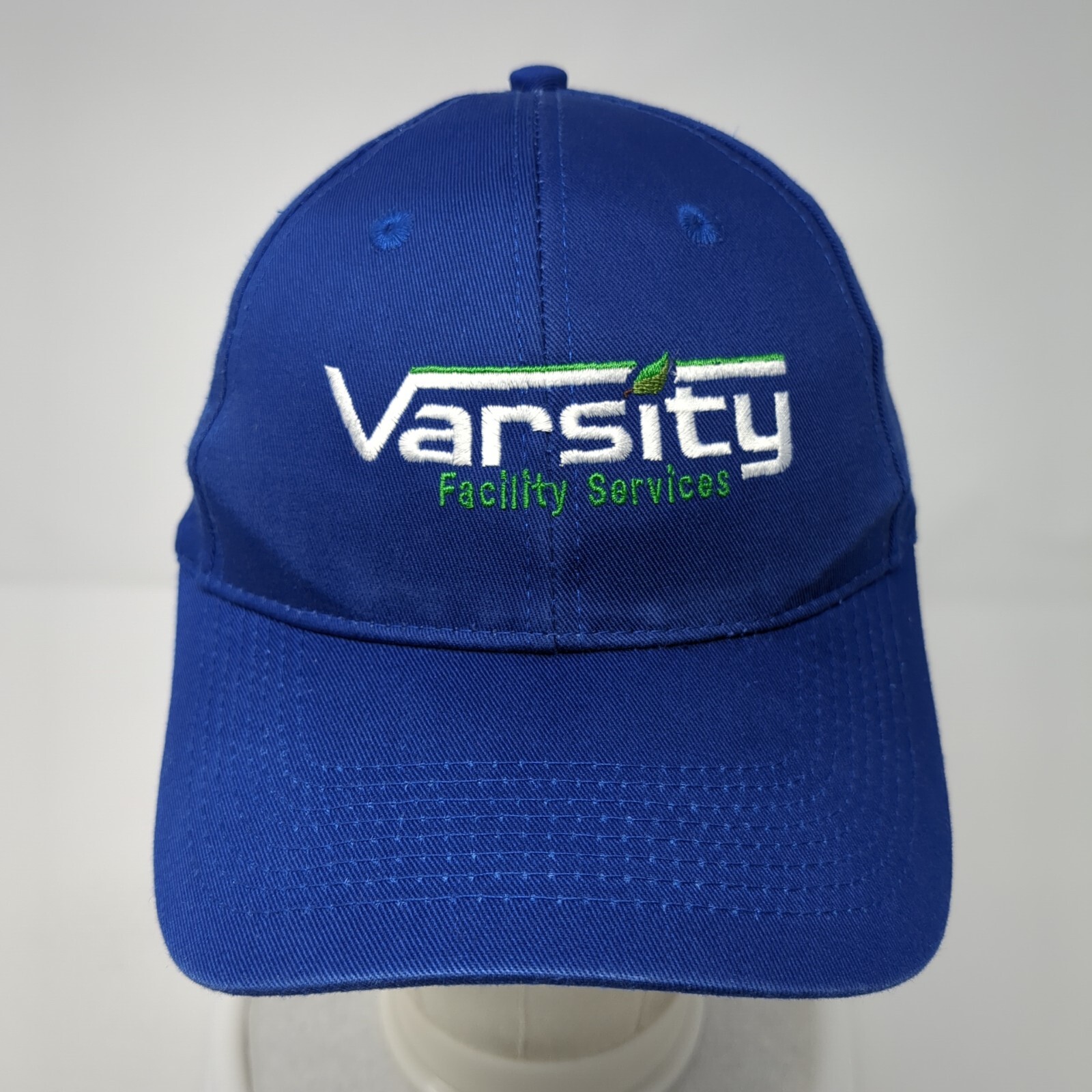 Varsity Facility Services Strapback Hat Blue One … - image 2