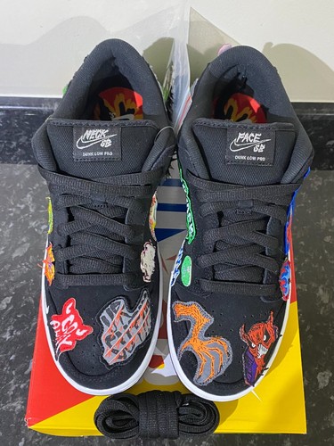 Nike SB Dunk Low Pro QS 'Neckface' UK 8.5 - Picture 6 of 6