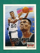 1991-92 Upper Deck #94 - David Robinson - Team Checklist - UD Logo Hologram