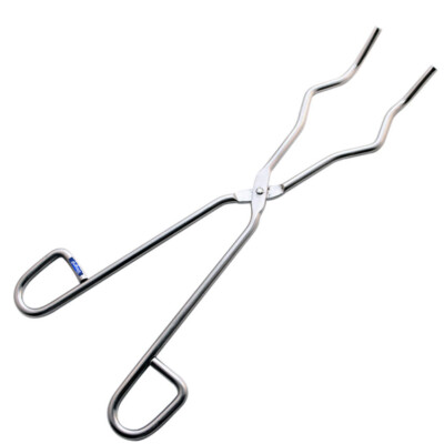 Crucible Tongs Melting Crucible Tong Dish Holder Stainless Handle 12'' Length