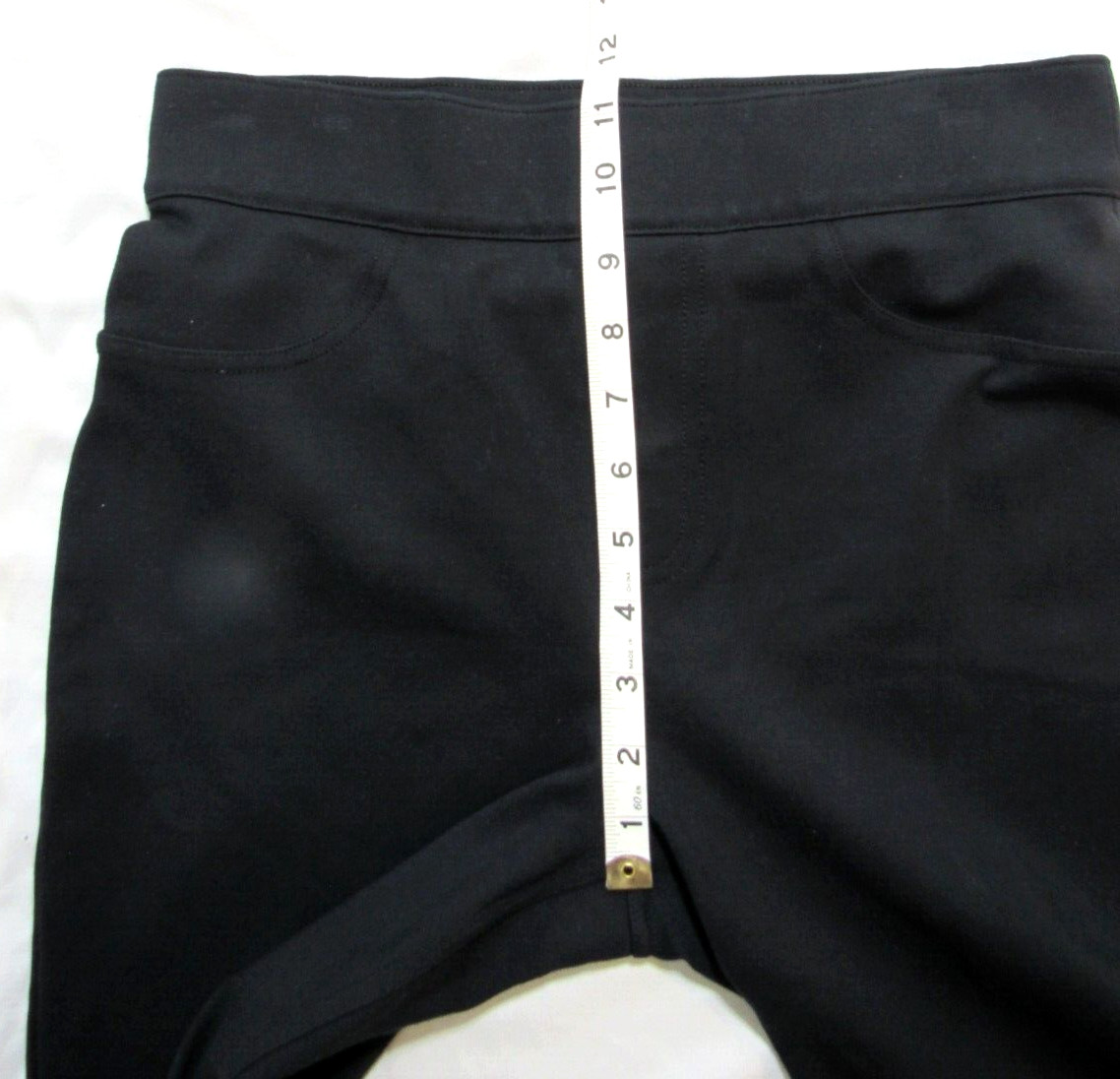 Spanx by Sara Blakely Solid Black Pull On Legging… - image 6