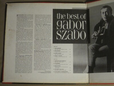 THE BEST OF GABOR SZABO LP ORIG '68 IMPULSE! STEREO A-9173