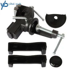 80 mm HD 360º Swivel Portable Table Bench Vice Clamp Mini Vise Anvil New