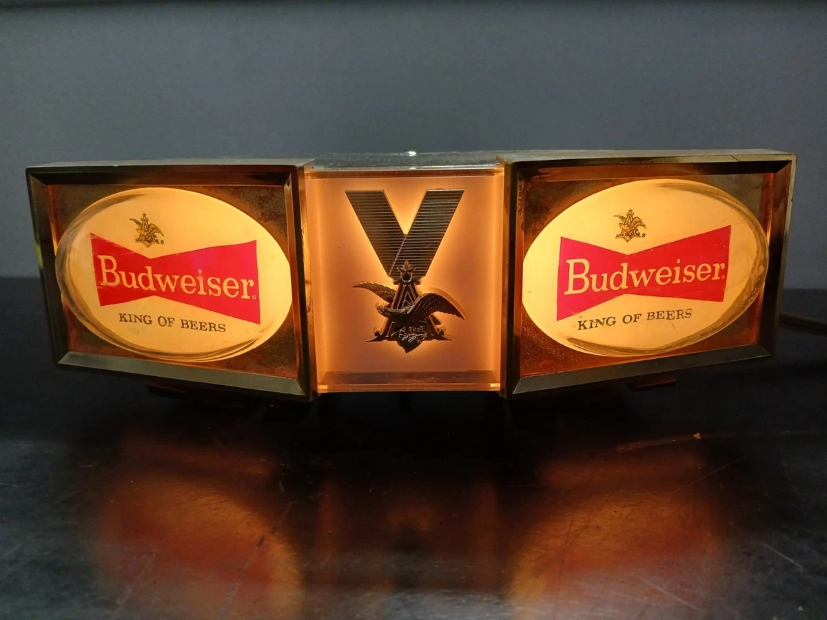 Vintage Budweiser Bar Light for sale | eBay