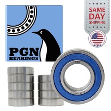 10 6206-2RS Premium Rubber Seal Ball Bearing C3 EMQ, 30x62x16, 6206 2RS 6206rs