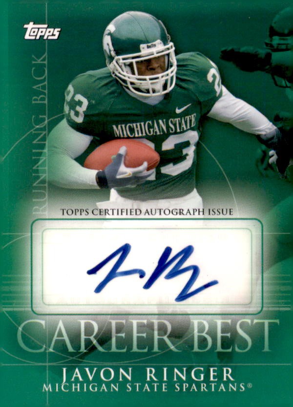 Javon Ringer Topps Career Best Autographs #CBAJR Base
