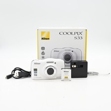 Nikon Coolpix S33 13.2MP Digital Camera w/3x Zoom 381