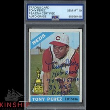 Tony Perez Cards, Rookie Card and Autographed Memorabilia Guide 34