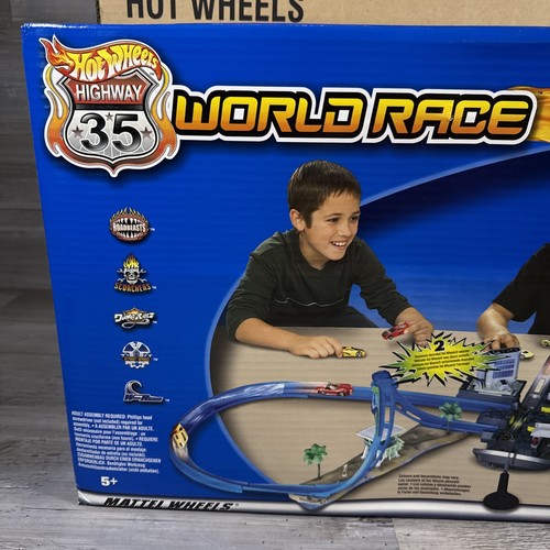 Hot Wheels Highway 35 World Race Ultimate Track Set Sealed!! New Rare HTF - Picture 3 of 13