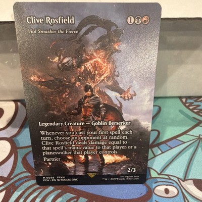 Magic: The Gathering Clive Rosfield M0059 Mythic Universes Beyond Final Fantasy 