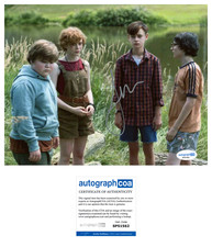 Jaeden Martell ‘It’ Signed 8x10 Photo ‘Bill Denbrough’ ACOA