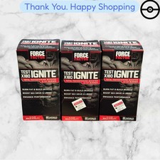 LOT OF 3 FORCE FACTOR FFS-TST060XX-FG TEST X1...