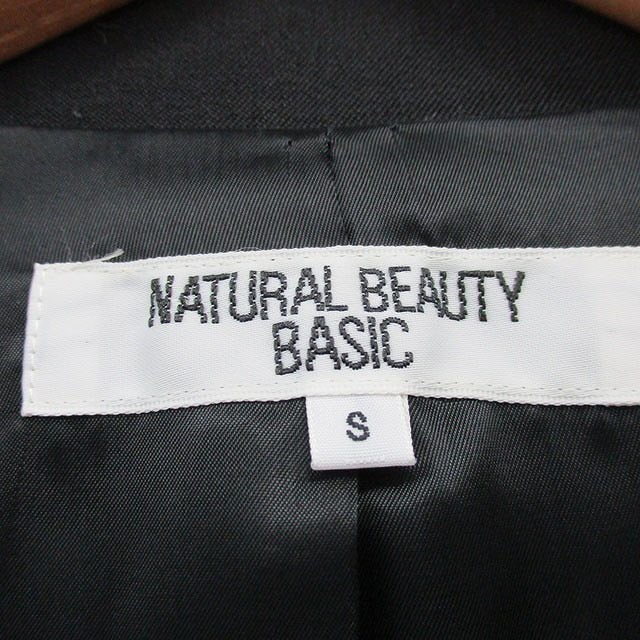 NATURAL BEAUTY BASIC Tailored Jacket Simple S Bla… - image 3