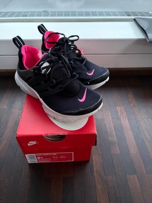 Nike Presto PS Gr. 32,5 Schwarz Pink Sneaker Turnschuhe Sportschuhe Mädchen OVP