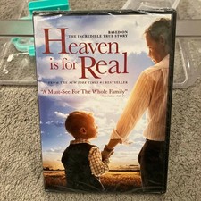 Heaven Is for Real DVD 2014 Family Drama PG Sony New Sealed Movie Film FaithFilm