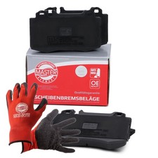 Bremsbeläge+Handschuhe vorne für MERCEDES C-CLASS(W203), E, S, CLK, CLS, SL, SLK