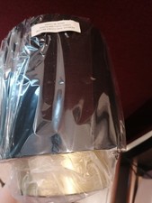 Homelife Dome Metl Table Lamp Gold/black shade.  New 