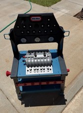 Rare Little Tikes Buildin' To Learn Tool Motor Workshop Play Set incomplete