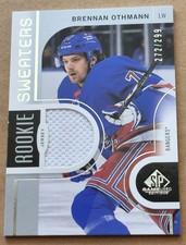 2024-25 SP Game Used Rookie Sweaters #RS-BO Brennan Othmann RC 272/299 Rangers 