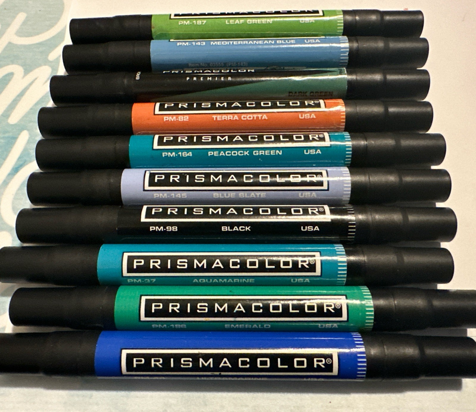 Prismacolor  Art Fine  Dual Ended Tip Alcohol Marker Qty 10 