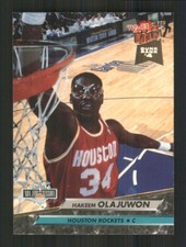 1992-93 Ultra #204 Hakeem Olajuwon JS Houston Rockets 43144