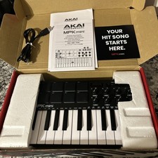 Akai Professional MPK Mini 25 Key Electronic Keyboard - Red/White