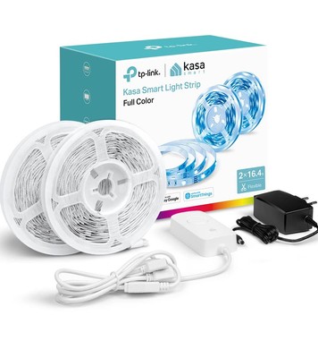 Kasa Smart LED Light Strip RGB 32 8 Ft 2 Rolls Of 16 4 Ft Wi Fi LED Strip Wor...