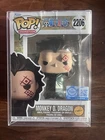 FUNKO POP ANIMATION ONE PIECE 2206 MONKEY D DRAGON LIMITED CHASE & ORIGINAL .