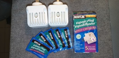 Benylin Vapour-Plug Lot - (2) Plug-In Units + (1) 5-Pack Box + (5) Loose Refills