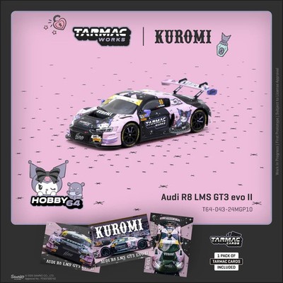 Tarmac Works 1:64 Audi R8 LMS GT3 evo II Kuromi – Uno Racing Macau