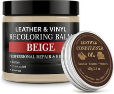 Leather Color Restorer, Leather Recoloring Balm, Scratch Remover, Leather Dye, L