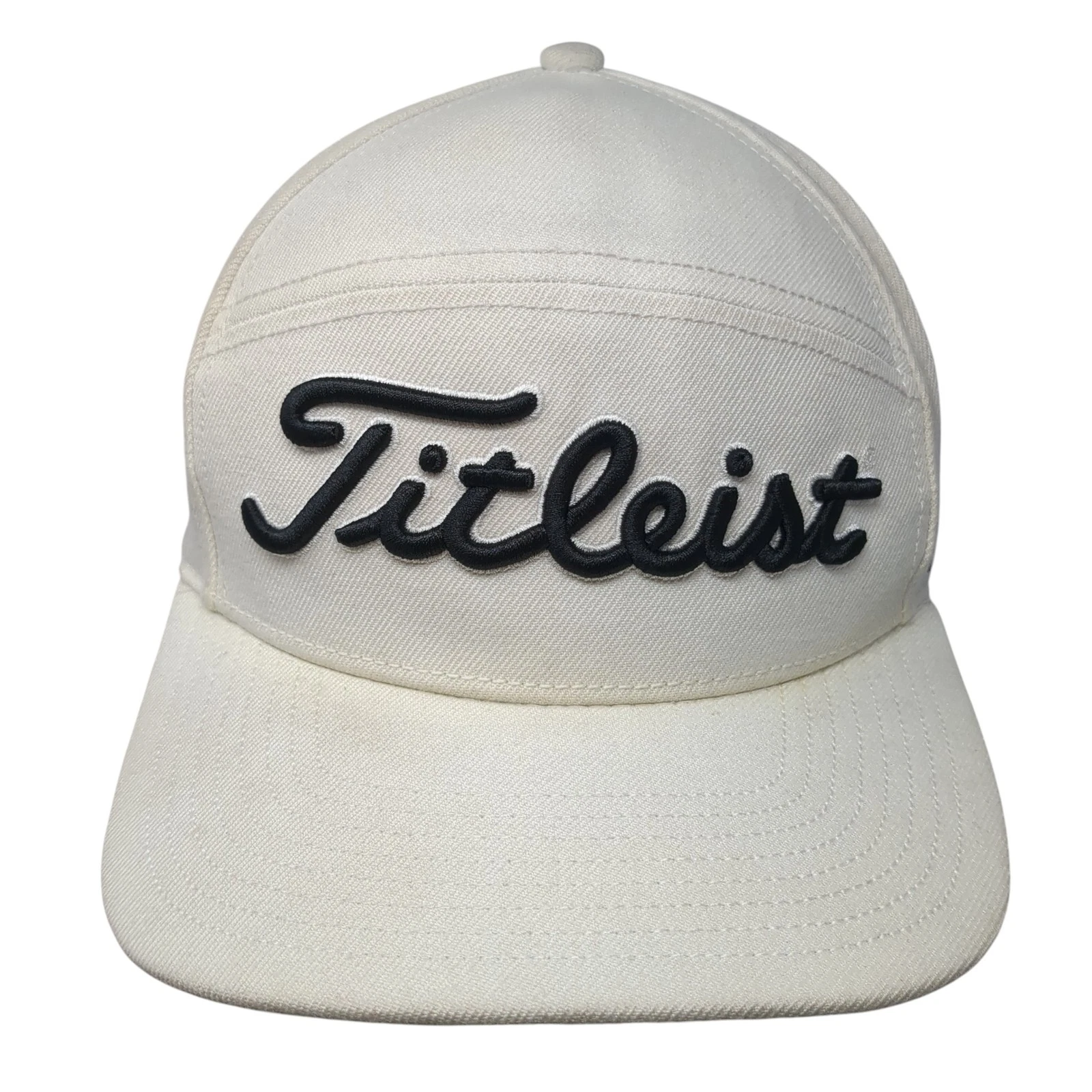 Fitleist Pro V1 FJ Slideback Baseball Cap White OS Golf's Symbol Of Excellence