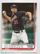 2018 Topps #346 MAX SCHERZER LL Washington Nationals Toronto Blue Jays