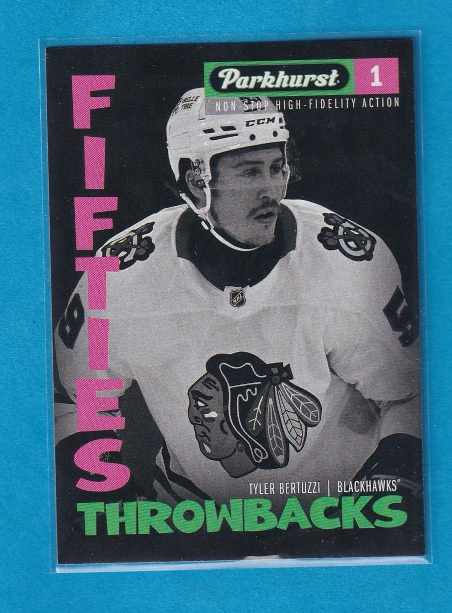 2025-26 Upper Deck Parkhurst - Fifties Throwbacks Tyler Bertuzzi #FT-15